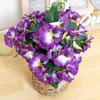 Decorative Flowers Artificial Silk Orchid Fake Pansy For Home Wedding Table Office Living Room Decoration Faux Floral Arrange