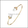 Pulseiras pulseiras pulseiras para mulheres geom￩tricas hexagonal pism pilha m￡rmore faux stone bacelete entrega j￳ias de j￳ias dhm8v