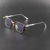 Projektant Ch okulary przeciwsłoneczne Ramy serce Modna Mężczyzna Nowe czyste tytanowe okulary