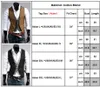 Heren Vesten Business and Leisure Mens Double Breasted Waistcoat Dress Vest Meeting Party Wedding Formele mouwloze jas 230213