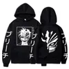 Erkek Hoodies Sweatshirts Anime Bleach 2023 Gündelik Kapüşonlu Sweatshirt Harajuku Gevşek Hoody Street Giyim Büyük Boy Erkek Kadın Giysileri 230213