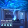 Lampy projektorowe Smart Galaxy Projector LED Star Projector Gaming Room Dekoracja sypialnia Nocna światło Gwiazdarskie Sky Laser Star Lamp Prezent 230213