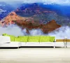 Sfondi USA Parchi Nuvole Dirupo Natura Po Scogliera Carta da parati Soggiorno TV Sfondo Divano Parete Camera da letto Cucina Ristorante Bar 3d Murale