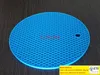 Fedex DHL Kitchen Round silicone trivet mat heat resistant pan holder Mat 10 colors100pcslot