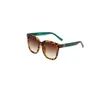 Modedesigner-Sonnenbrille, Strandsonnenbrille für Mann und Frau, 6 Farben, optional, gute Qualität, Cheetah G0034S-Sonnenbrille, schwarzer Rahmen