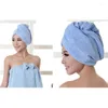 Beanies Beanie/Skull Caps Women Hair Towel Cap Rapid Drying Super Absorbent Quick-drying Shower Solid Color Head WrapBeanie/Skull Chur22