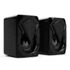 Portable Speakers X2 Stereo Sound Surround Loudspeaker with Light for Desktop Laptop PC Computer USB Powered Subwoofer