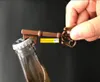 100 teile/los Schnelles verschiffen Tragbare Retro Metall Schlüssel Bier Flaschenöffner Schlüsselanhänger Schlüsselbund flaschenöffner für hochzeit party Geschenk