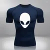 Men's T Shirts Shirt Running Men Designer Quick Dry Tshirts Slim Tops Sport Mens Fitness Muscle Bodybuilding Compression Trousers