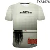 T-shirt da uomo 2023 Summer Sadako The Grudge Pattern Terror Streetwear Fashion T-shirt Boy 3D Stampato manica corta Uomo Donna Bambini Cool