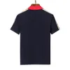 Herrpolos designer polo skjorta f￶r m￤n lyxiga polos casual t-shirt broderade brev mode high street m-3xl #88888