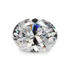 Löst diamanter grossist högkvalitativ 100 st/ väska vit 4x6 mm oval fasetterad klippform 5a VVS kubik zirkoniumfall leverans 202 VC