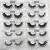 Eye Shadow Wholesale 30 pairs no box Mikiwi Eyelashes 3D Mink Lashes Handmade Dramatic 32 styles cruelty free mink lashes 230211