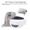 Massaggiatore per occhi 6D Smart Airbag Vibrazione Massaggiatore per occhi Strumento per la cura degli occhi Riscaldamento Musica Bluetooth Allevia l'affaticamento e le occhiaie Maschera per il sonno 230211