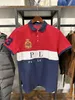 2023SS Amerikaanse polo's heren nieuwe geborduurde losse 100% katoen korte mouwen polo's heren business casual zomer mode T-shirt S-6XL