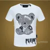 PLEIN BEAR T SHIRT Mens Designer Tshirts Brand Clothing Rhinestone Skull Men T-shirts Classical High Quality Hip Hop Streetwear Tshirt Casual Top Tees Size S-3XL--88027