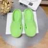 Prado laarzen schoenen schoenen top casual topkwaliteit kwaliteitsdesigner slippers dikke bodem glijbanen schuim rubber muller mannen vrouwen sandalen buiten