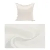 베개 1 PCS 스타일의 수제 폴리 에스테르면 표지 커버 단색 새틴 던지기 홈 장식 패션 22 색상 선물
