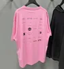 ￖverl￤gsen kvalitet Mens T Shirts Designer Man Tees Tops Herrkvinnor Tshirts Summer Shirt Letters LOGO Tryckt M￤n T-shirts S-3XL