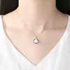 Pearl Pendant Necklace Brand Jewelry European Fashion Women S925 Silver Pearl Twisted Chain Necklace Collar Chain Women's Wedding Party Valentine's Day Gift SPC