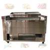 New Style Kitchen With Covered Brush Root Vegetable Peeling Equipment Ginger Yam Peeler Carrot Cleaning Machine