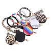 Nyckelringar Party Favor Chain Earphone Forhud Leather Mirror Cosmetic Bag Armband Ring Card Bags 9 Style 2906 Q2 Drop Delivery Jewel Dhyaq