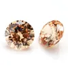 Löst diamanter clearance 100 st/väska 7 mm Clear Round Cut 15 Colors 5a Cubic Zirconia ädelstenar ädelstenpärlor för Dheaz