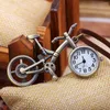 Relógios de bolso amante Quartz Assista Antique Mini Fob Gift Stainless Aço Bike Design Orologio Men Mulheres Jóias