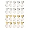 Stud Earrings 20Pcs Heart Earring Lifters Nut Ear Lobe Support Backs Adjustable DropshipStud Odet22 Mill22