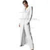 Women's Two Piece Pants 2023 Women Suit Set Elegant Formal 2 Pieces Slim Fit Double Breasted Dress Ladies Wedding Tuxedo