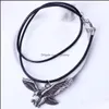 Pendanthalsband Eagle Wings Tortoise Elements Feminino CLAVICLE CHEAND LￄDER PENDANTS uttalande Nackdel Drop Leverans smycken DHCK3