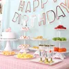 Piatti di plastica Alzata per torta Espositore Decorazione di nozze Vassoio di compleanno Dessert FudgeHome Party Desktop