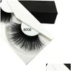 رموش كاذبة 3D Mink Long Fl Makeup Makeup Lashes Crisscross 25mm Wispies Fluffy Extensions أداة الأزياء إسقاط التسليم الصحة يكون DHC5K