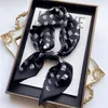 Imitierte Seidenschals für Damen, 70 cm, kleines quadratisches Handtuch, Kopftuch, Stirnband, Schals im Western-Stil