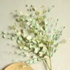 Decorative Flowers 3Pcs/lot Fake Paper Flower Plant Branch Home Decoration Dried Bouquet Wedding Background Artificial Pography Props