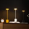 Bordslampor ledde USB Bar Lamp Touch Dimning Atmosfär Dekorativa ljus Bedroom Night Light For Restaurant/El/Bedside