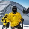 Bandanas Winter Heated Balaclava Windproof Men Face Mask Neck Warmer Beanies Thermal Head Cover Sports Scarf Ski Caps