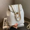 Handbag Factory Cheap Wholesale Retail Casual Version Backpack Large Capacity Bucket Bag 2023 New Spring and Summer Chain Single Shoulder Small Dign