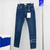 Kadın Kot Tasarımcısı yüksek kaliteli kadın giyim sonbahar ve kış yeni elastik ince skinny jeans yüksek belli tozluk kadın AHG1