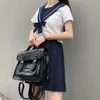 Sacs d'école Coréen vintage femmes sacs à dos style preppy étudiant sac à dos multifonctionnel femme sac à bandoulière femmes sac d'école dames 230211