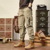 Männer Hosen Neue Jogger Cargo Armee Taktische Ausbildung Multi-Tasche Outdoor Jogginghose Baumwolle Casual Y2302