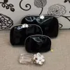 Kobiety Snowflake PU Makeup Fase 3PCS Zestaw Vanity Cosmetic Case Make Makeup Organizer Torka Toaletowa Wyjazd Butique2522