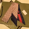 2023 Luxury Brand Women's Fashion Scarf Designer pannband Classic Handbag Scarves Högkvalitativ silkematerial