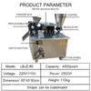 Fabrikspris kinesisk automatisk dumplingsmaskin Samosa gör maskin vårrullmaskin