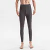 Calça masculina masculino H aquecimento de algodão calça de algodão de algodão joelho de joelho de baixo