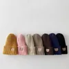 Berretti 2023 Coreano Del Fumetto Dell'orso Del Ricamo Del Cappello Del Bambino Morbido Caldo Capretti Delle Ragazze Dei Ragazzi Cap Beanie Autunno Inverno Lavorato A Maglia Per Bambini Gorras