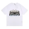 2023 デザイナー夏メンズ Tシャツレディース rhude デザイナー男性トップスレターポロ刺繍 tシャツ服半袖 tシャツ大 Tシャツ販売