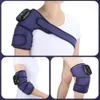 Leg Massagers Red Light Heating Knee Massager Electric 3 in 1 Shoulder Elbows Knee Strap Keep Warm Vibration Relief Arthritis Pain Pad Massage 230211