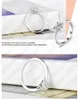 Band Rings Wholesale 925 Sterling Silver Rings for Women Wedding Engagement Jewelry Zircon Band Band Ring Mujer G230213