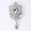 Brooches Creative Fashion Retro Fine Alloy Rhinestone Glass Atmospheric Brooch Pendant Women's Clothing Accessories